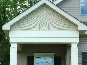 Vinyl Sunburst Fypon Decorative Trim Gable Siding Contractors New Orleans LA Installation Companies